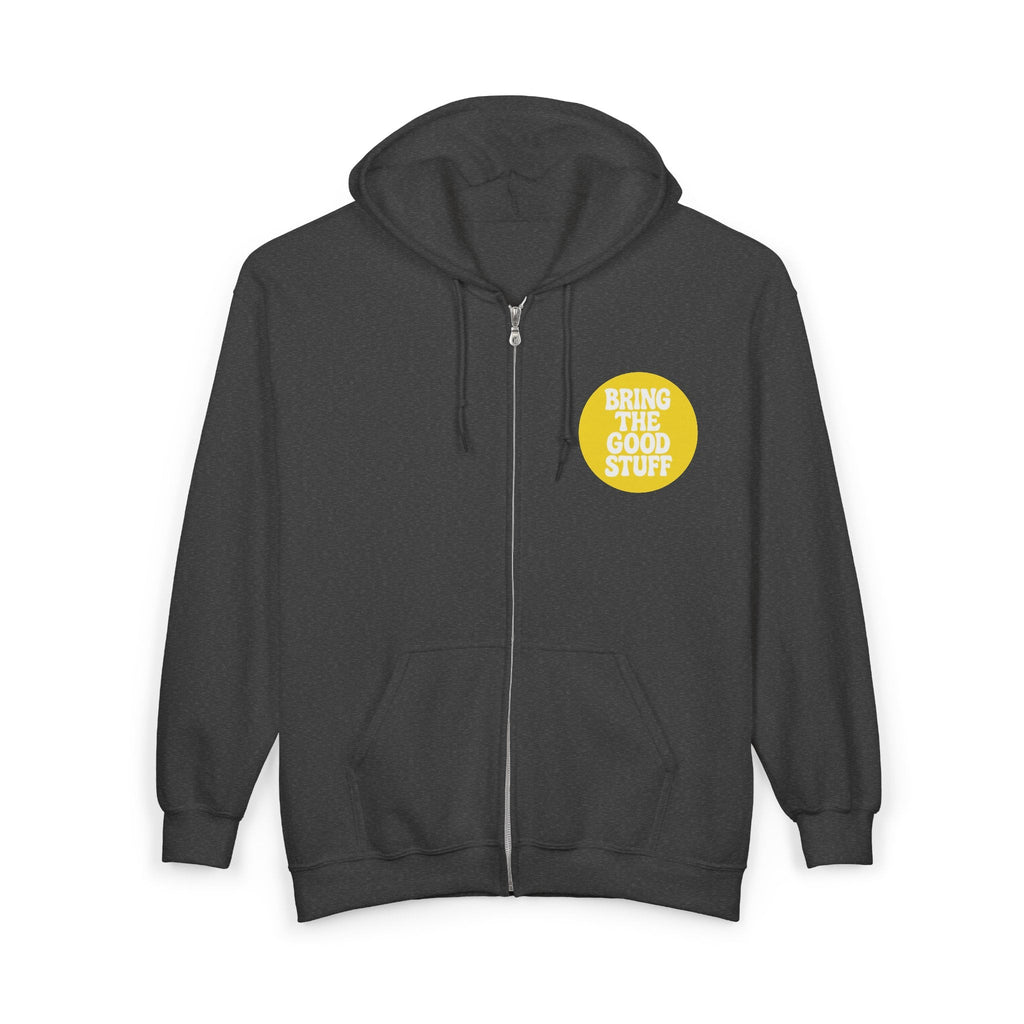Bring The Good Stuff – Kick Back Zip Hoodie – Open Edition
