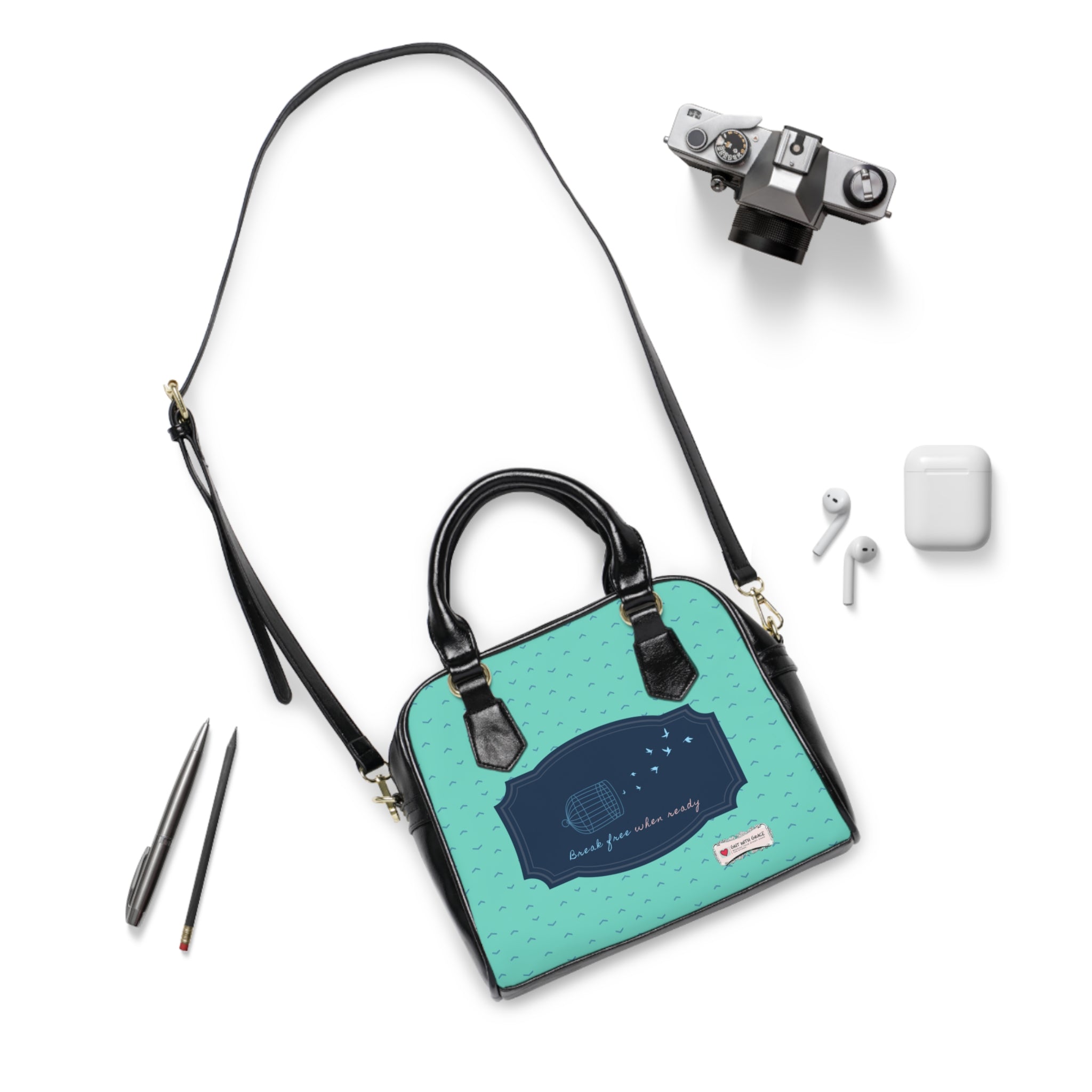 Grit With Grace - Break Free When Ready Shoulder Bag - Open Edition