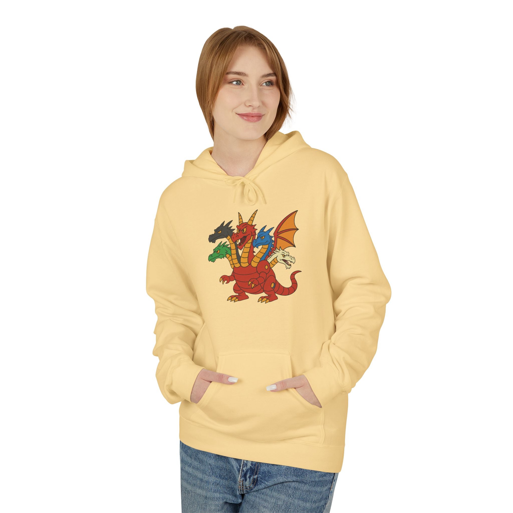 Critical Cut Welsh Dragon Crest Hoodie