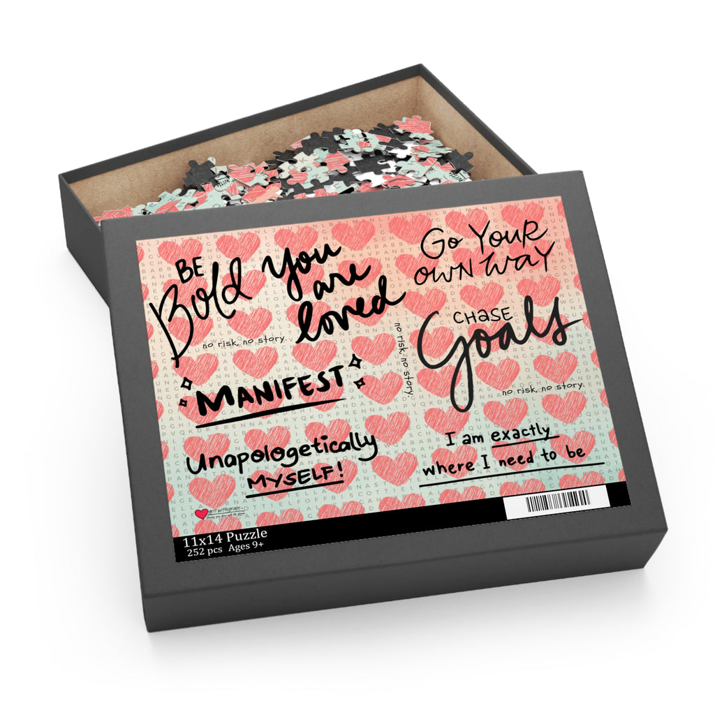 Grit With Grace - "No Risk, No Story." Puzzle - Open Edition
