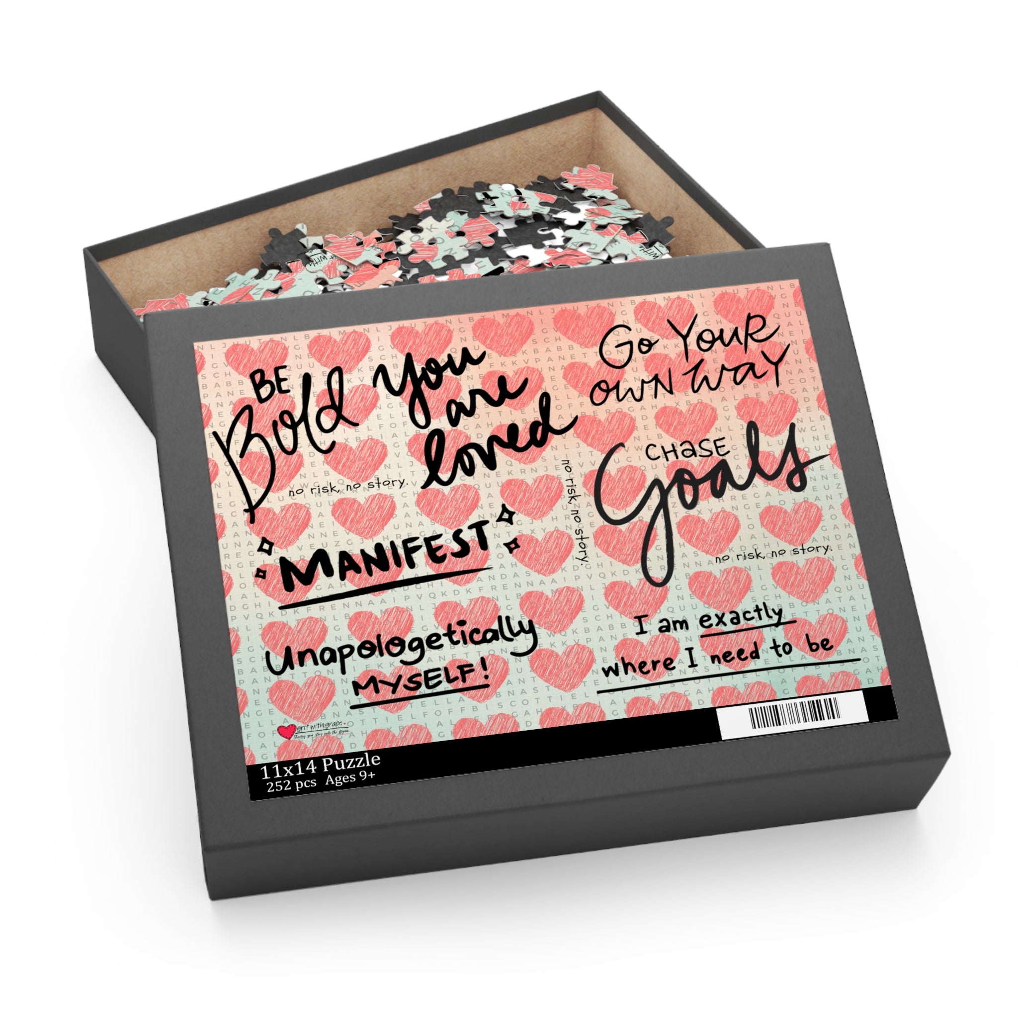 Grit With Grace - "No Risk, No Story." Puzzle - Open Edition