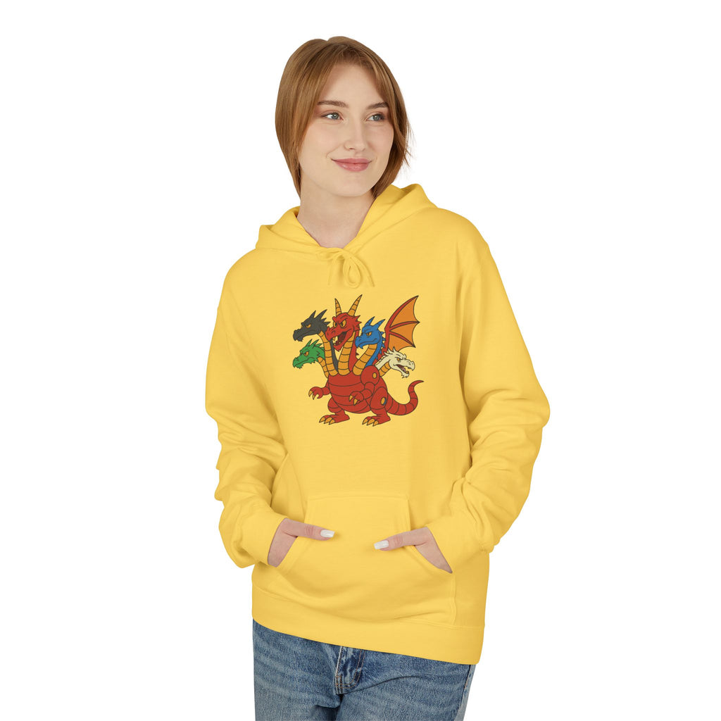Critical Cut Welsh Dragon Crest Hoodie