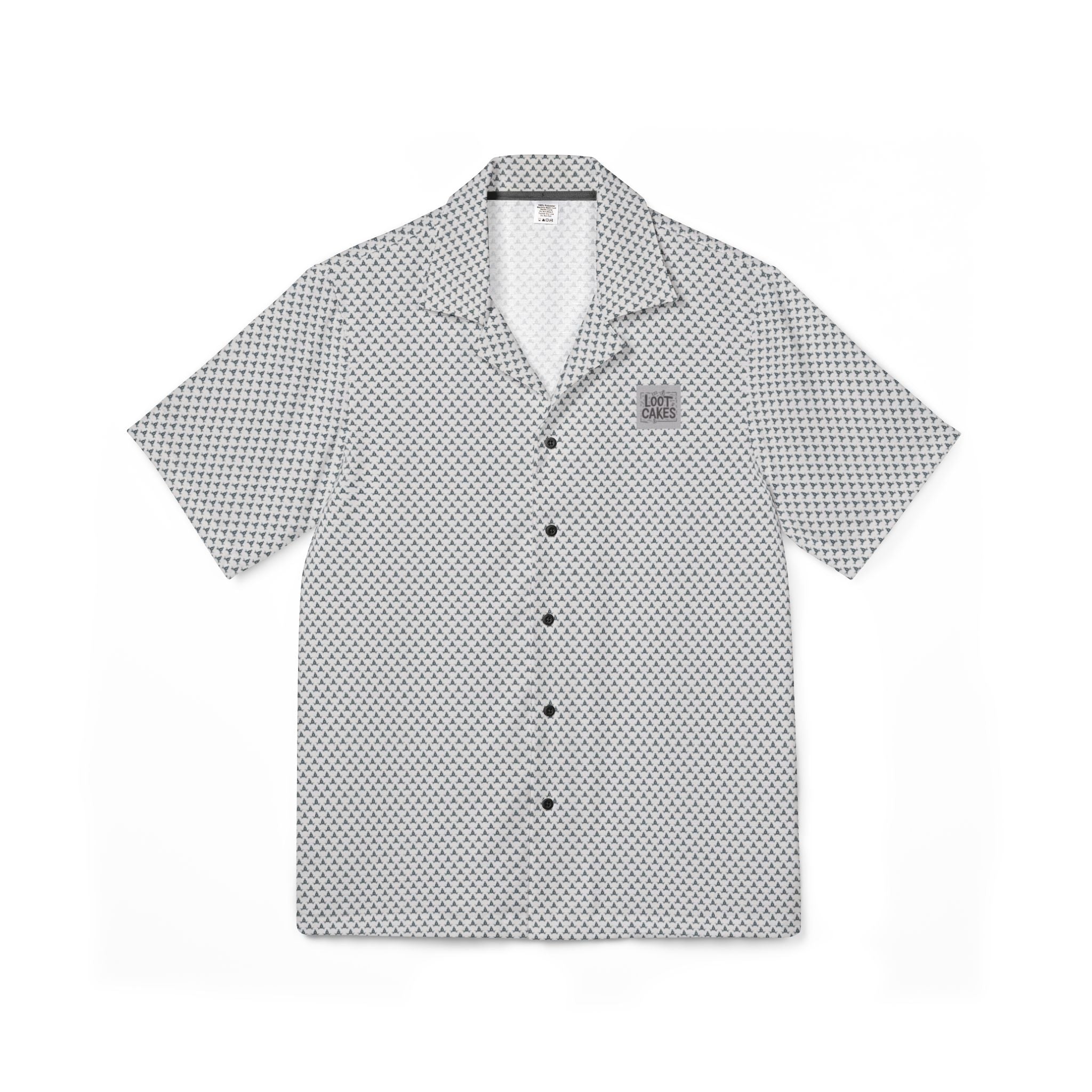 Loot Cakes – Camp Shirt Micro-Icon Pattern – Open Edition
