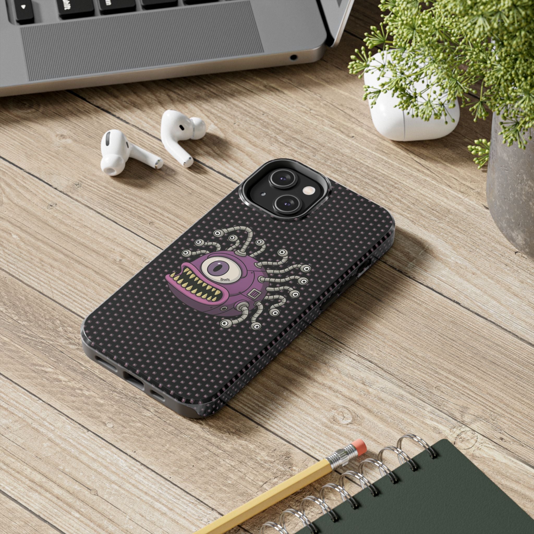 Critical Cut - Purple Monster Tough Phone Case - Open Edition