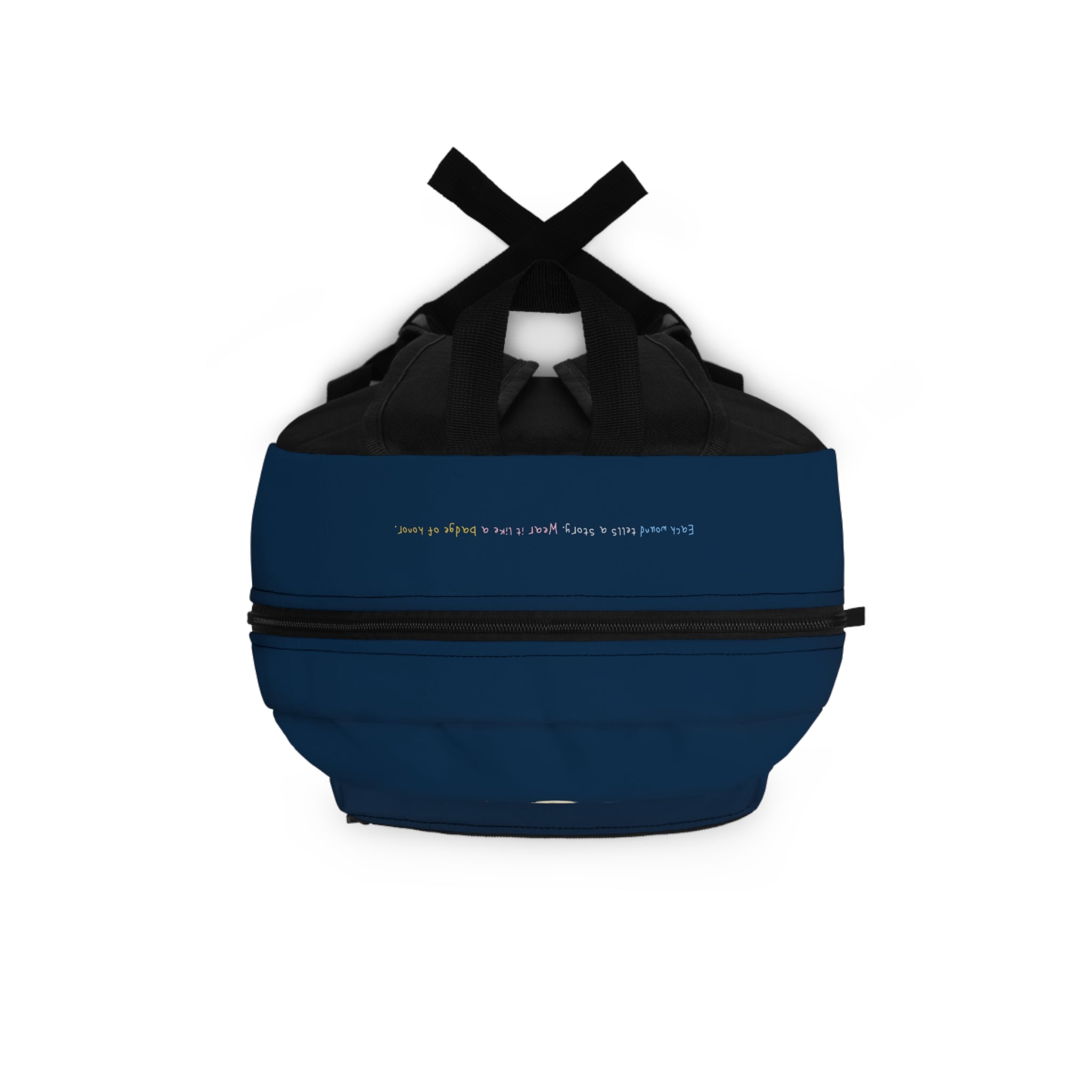 Invisible Ghost Series - "Some wounds are invisible." Waterproof Backpack