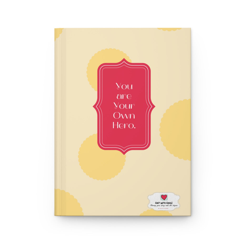 Grit with Grace 'Strength in Resilience' Hardcover Journal