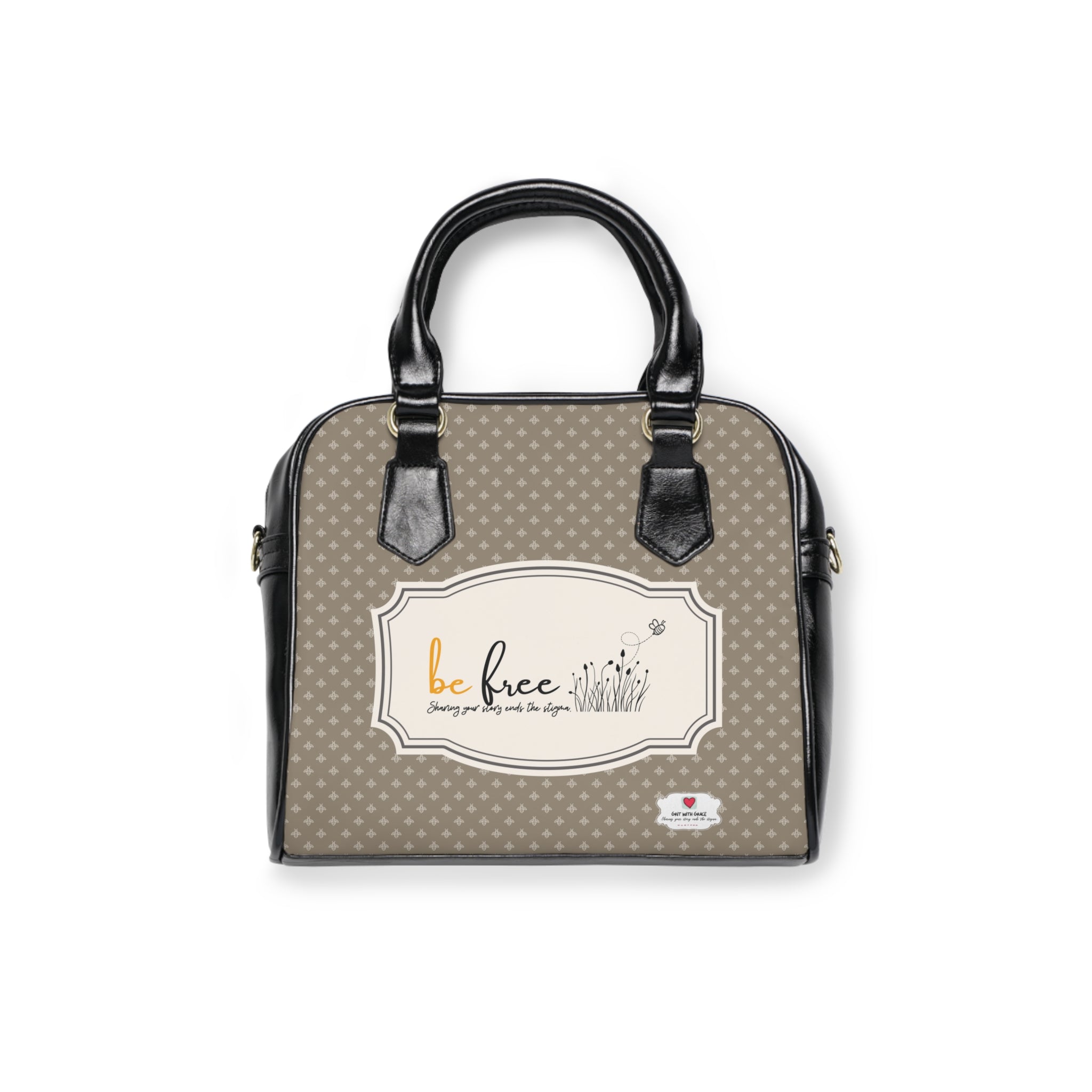 Bee Happy Series 'be free' Shoulder Handbag Edition