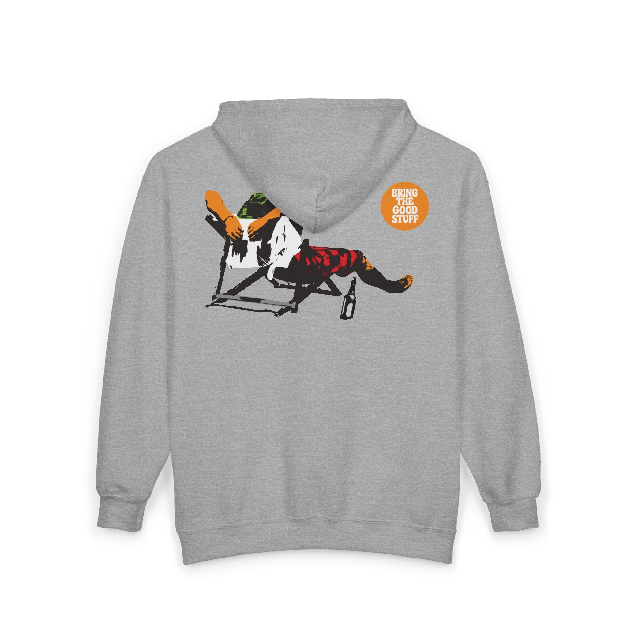 Bring The Good Stuff – Kick Back Zip Hoodie – Open Edition