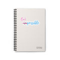 Mental Health Matters - "(I'm) possible." Spiral Notebook - Ruled Line