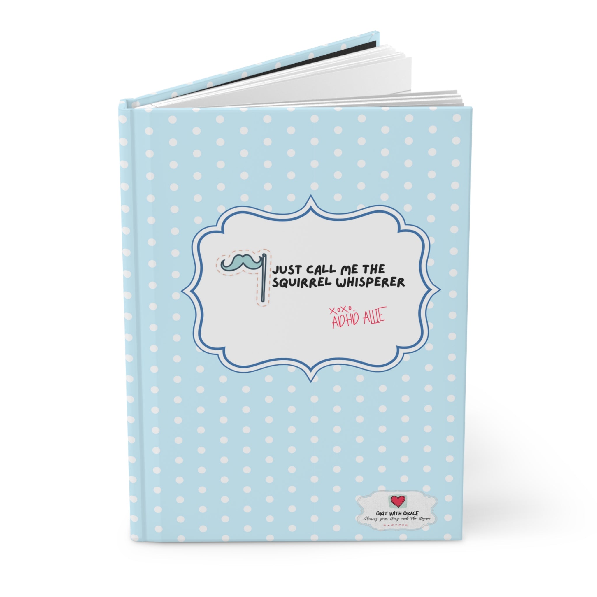 ADHD Allie 'Vibrant Focus' Hardcover Matte Journal - Limited Edition