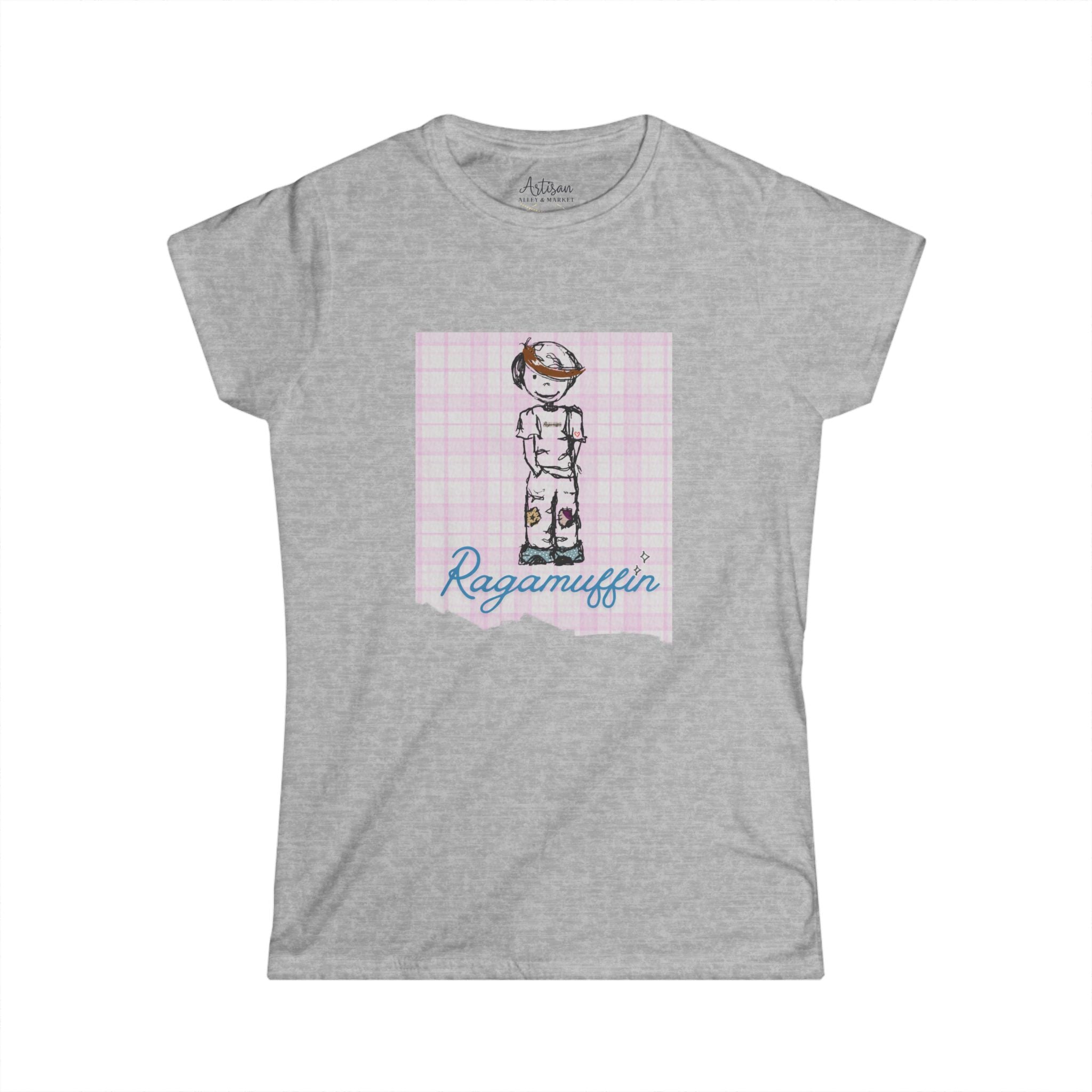 Ragamuffin – Vintage Kid Illustration Graphic Tee – Open Edition
