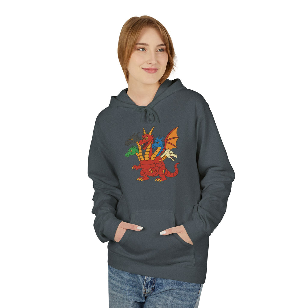 Critical Cut Welsh Dragon Crest Hoodie