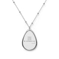 The Overthinkers Club Series - "You belong -xo The Overthinkers"  Oval Necklace