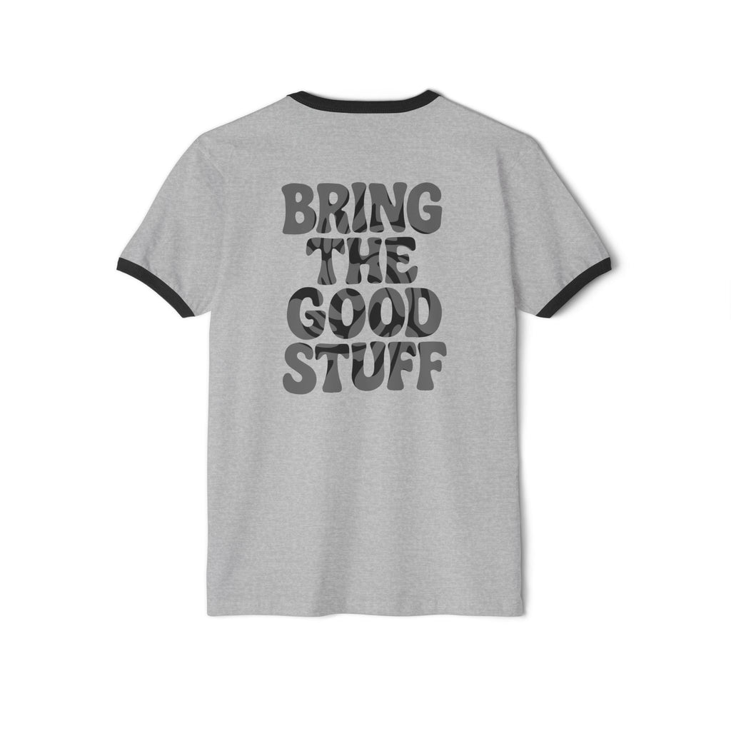 Bring The Good Stuff - "Twirl" Ringer Tee - Open Edition