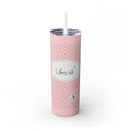 Be Free Inspirational Pink Skinny Tumbler - 20oz Bee Happy Series