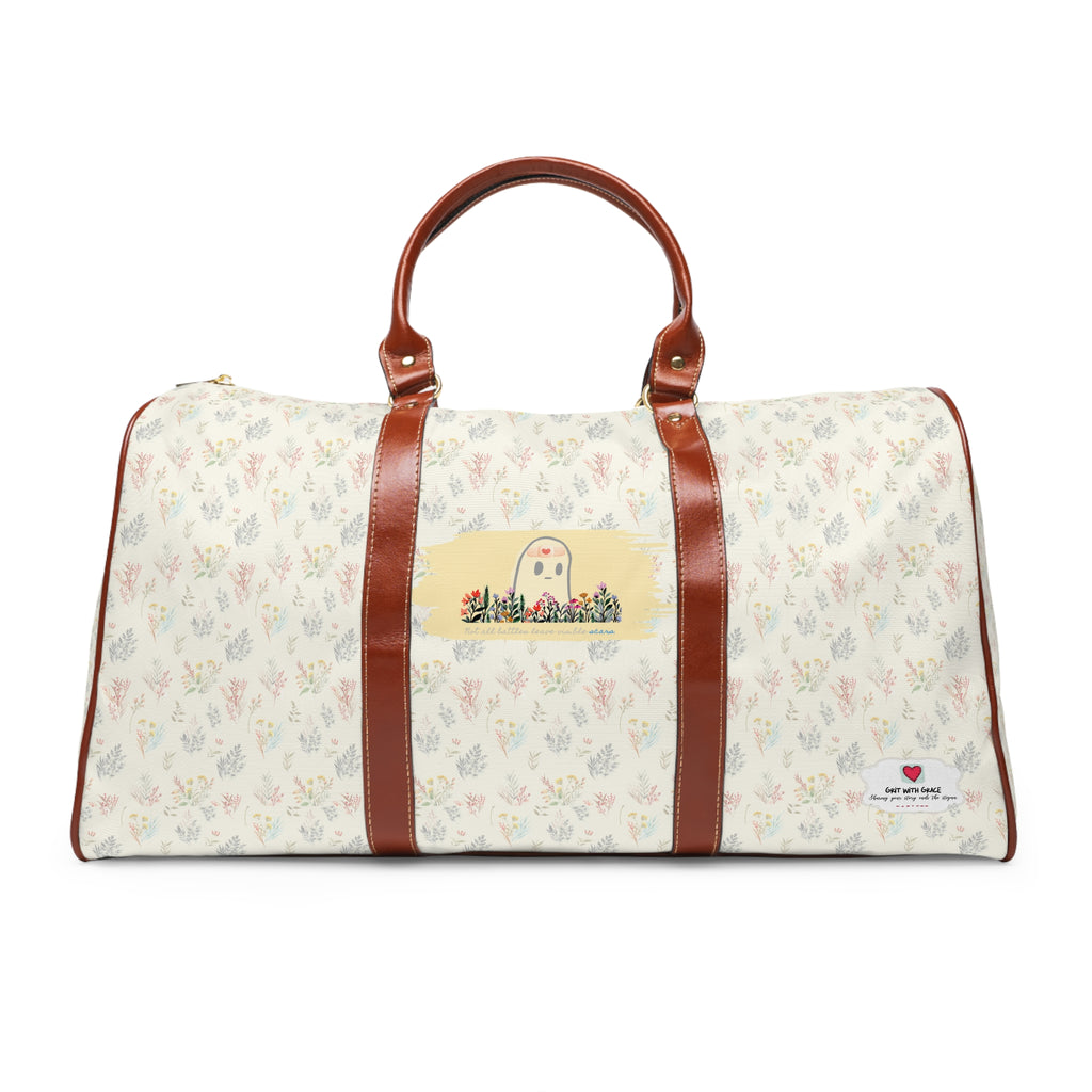 Invisible Ghost Series - "Not all battles leave visible scars." Waterproof Travel Bag