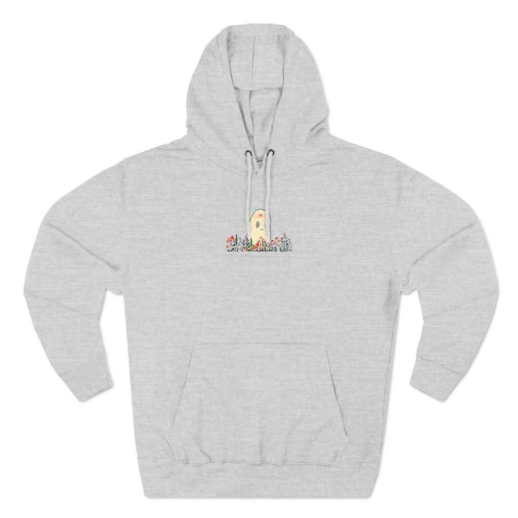 Invisible Ghost Series - "Not all battles leave visible scars." Unisex Premium Pullover Hoodie