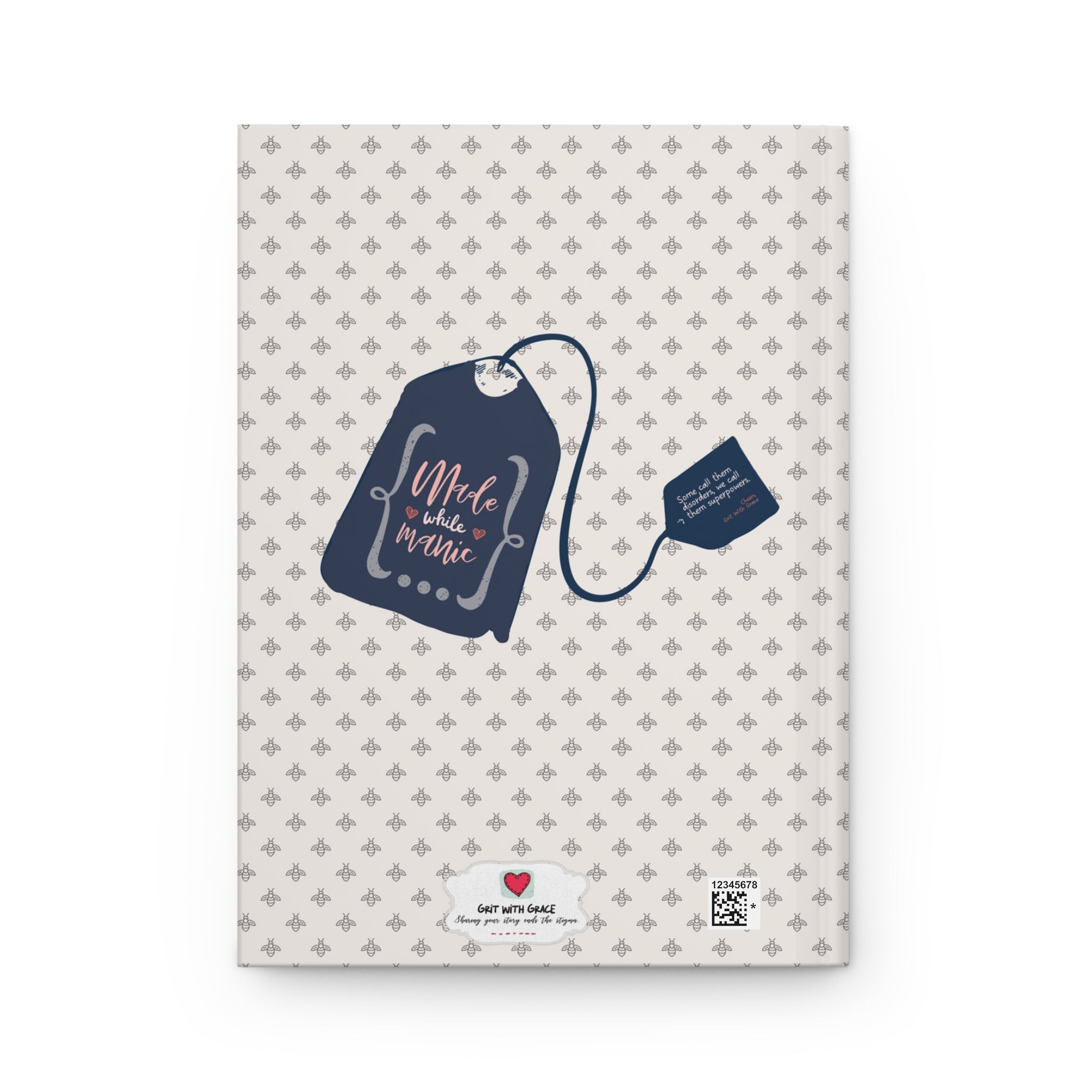 Grit With Grace Radiate Positivity Hardcover Journal
