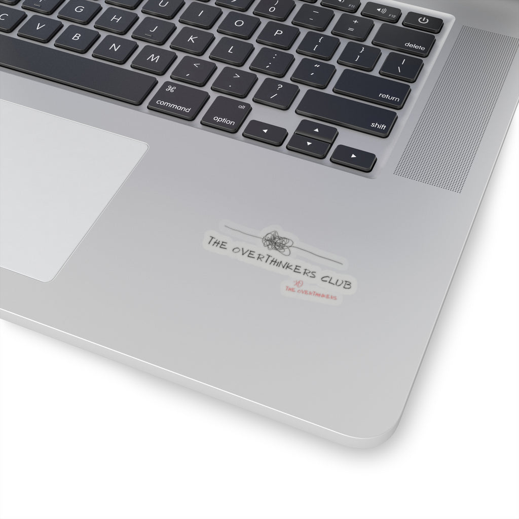 The Overthinkers Club Series - "The Overthinkers Club -xo The Overthinkers" Kiss-Cut Stickers