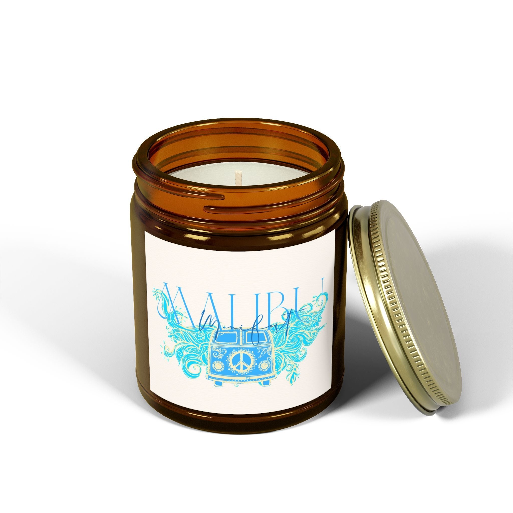Manifest Malibu – Coconut Apricot Wax Candle – Studio Limited