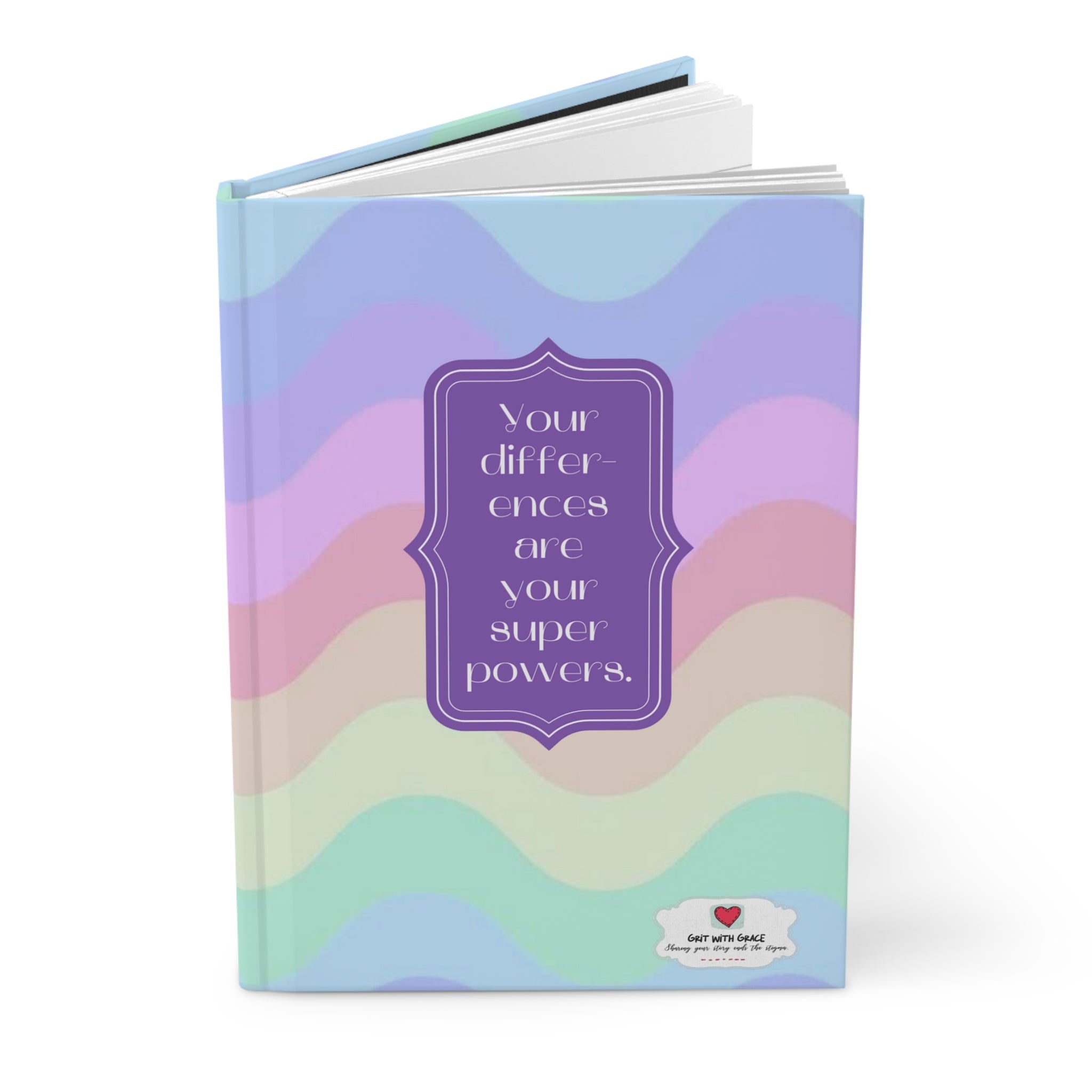Grit with Grace 'Strength in Resilience' Hardcover Journal