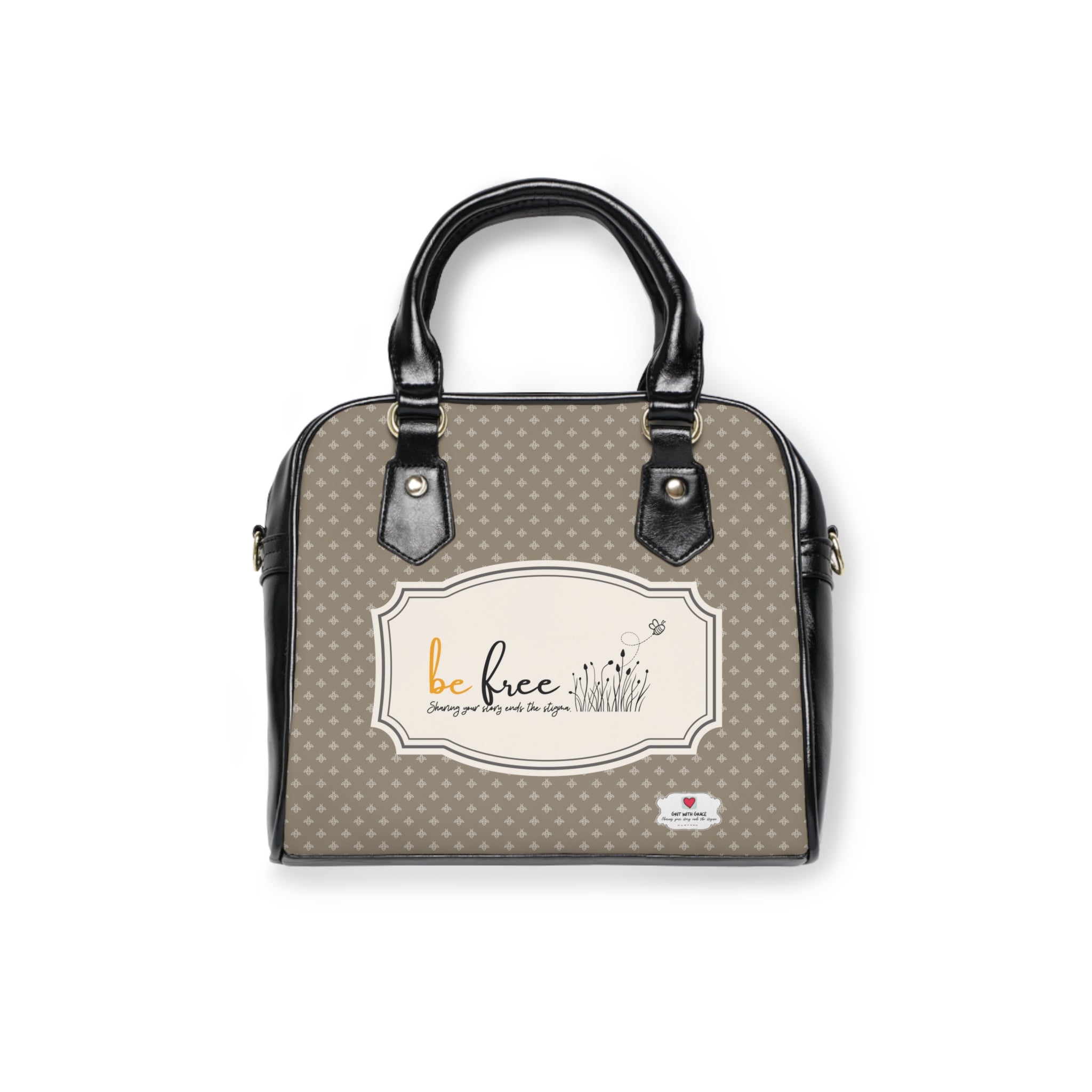 Bee Happy Series 'be free' Shoulder Handbag Edition