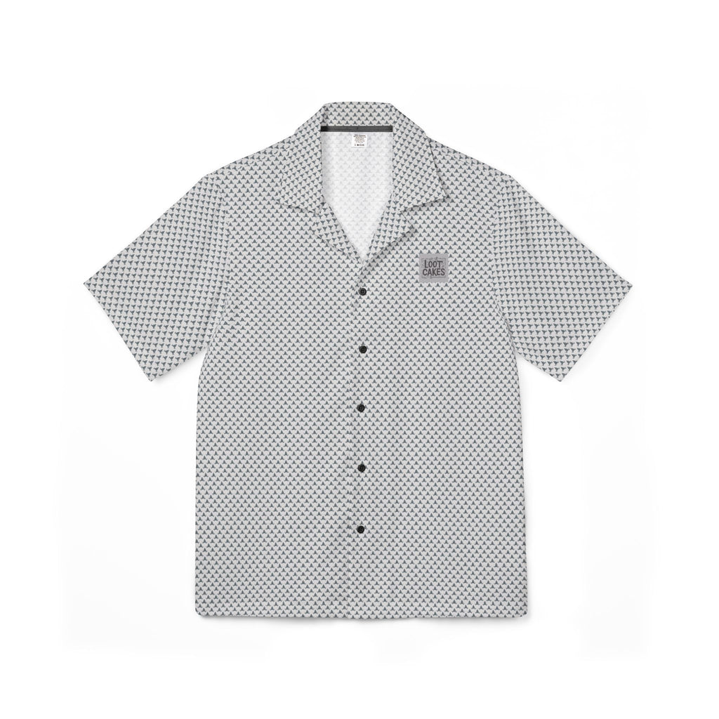 Loot Cakes Micro-Icon Pattern Camp Shirt
