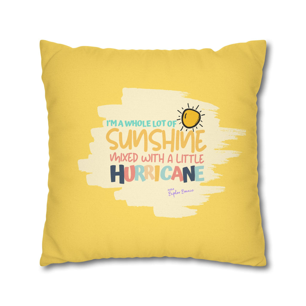 Bipolar Bonnie Series - Spun Polyester Square Pillow Case