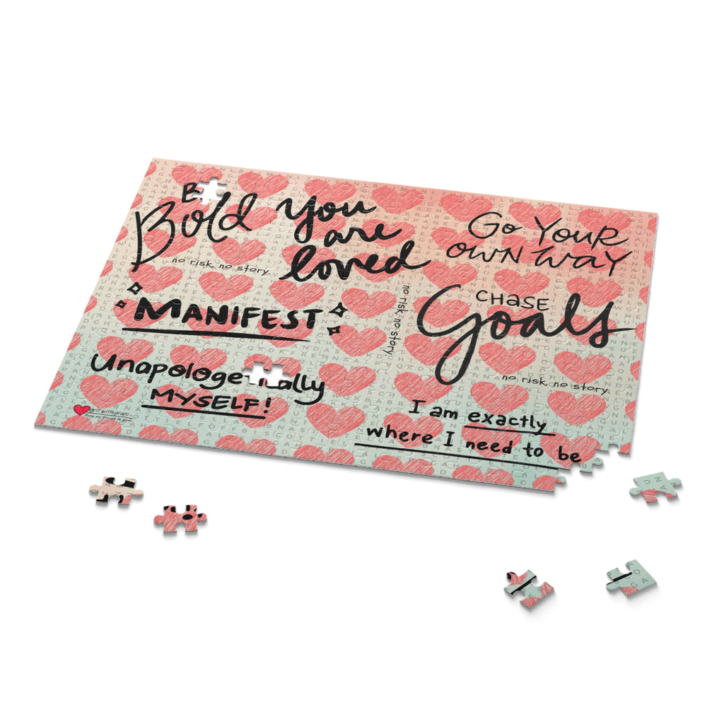 Grit With Grace - "No Risk, No Story." Puzzle - Open Edition
