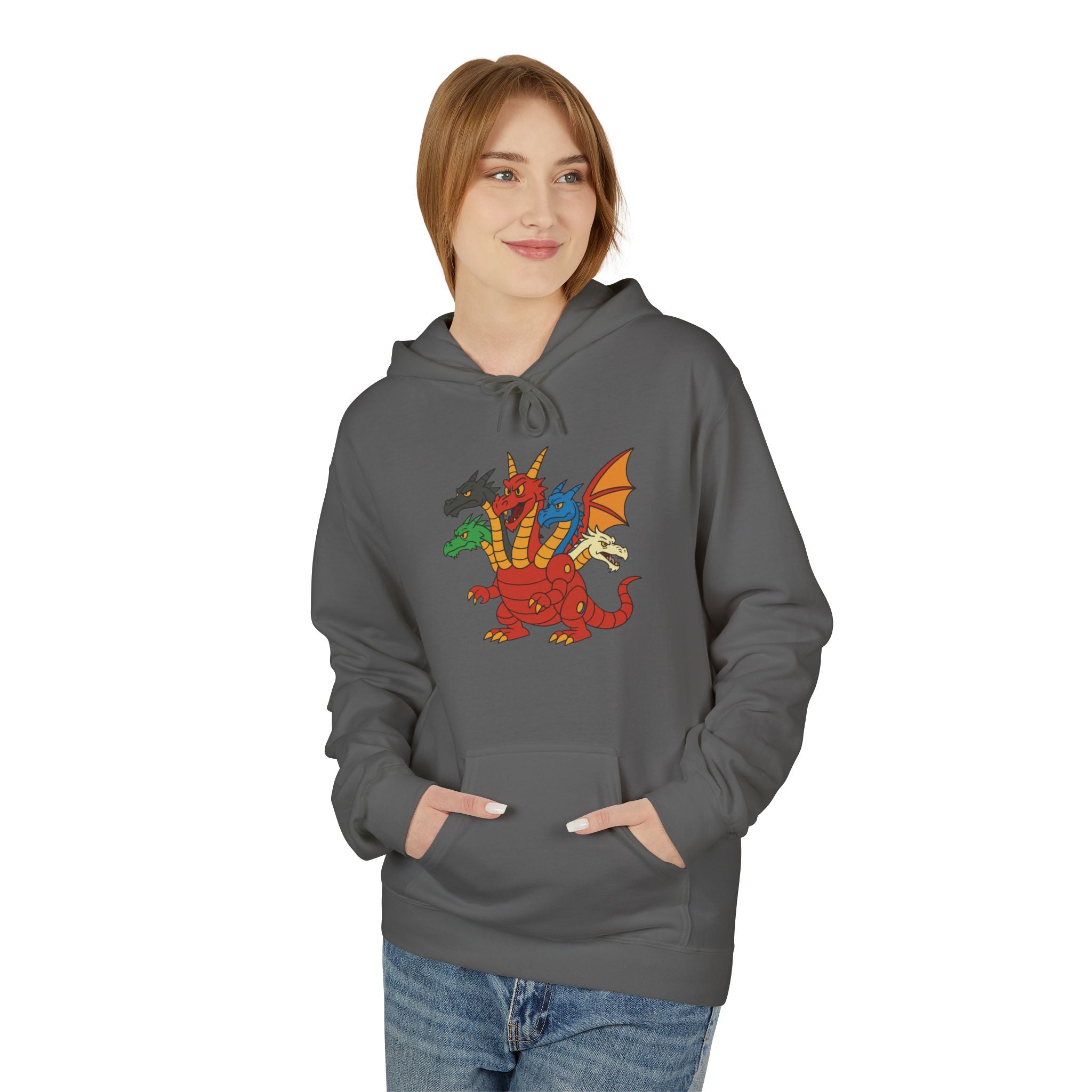 Critical Cut Welsh Dragon Crest Hoodie