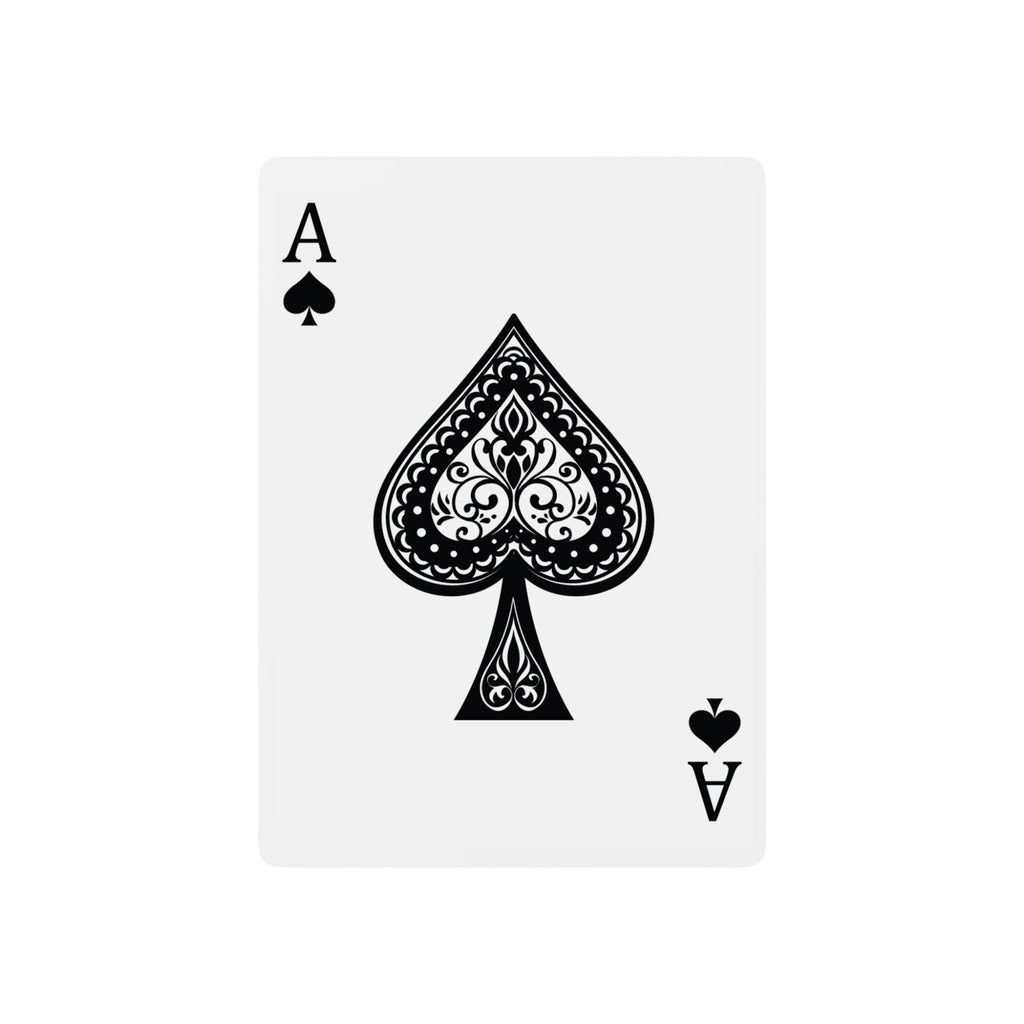 Invisible Ghost Series - "Some wounds are invisible." Custom Poker Cards