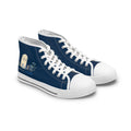 Invisible Ghost Series - "Some Wounds Are Invisible." Women's High Top Sneakers