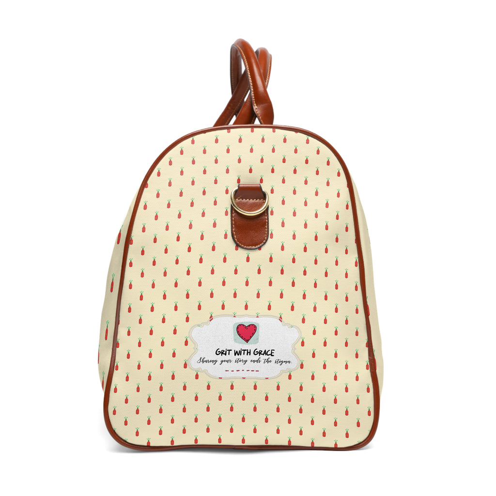 Bipolar Bonnie Series - "Where Sweet And Spicy Meet Every Hour" Waterproof Travel Bag