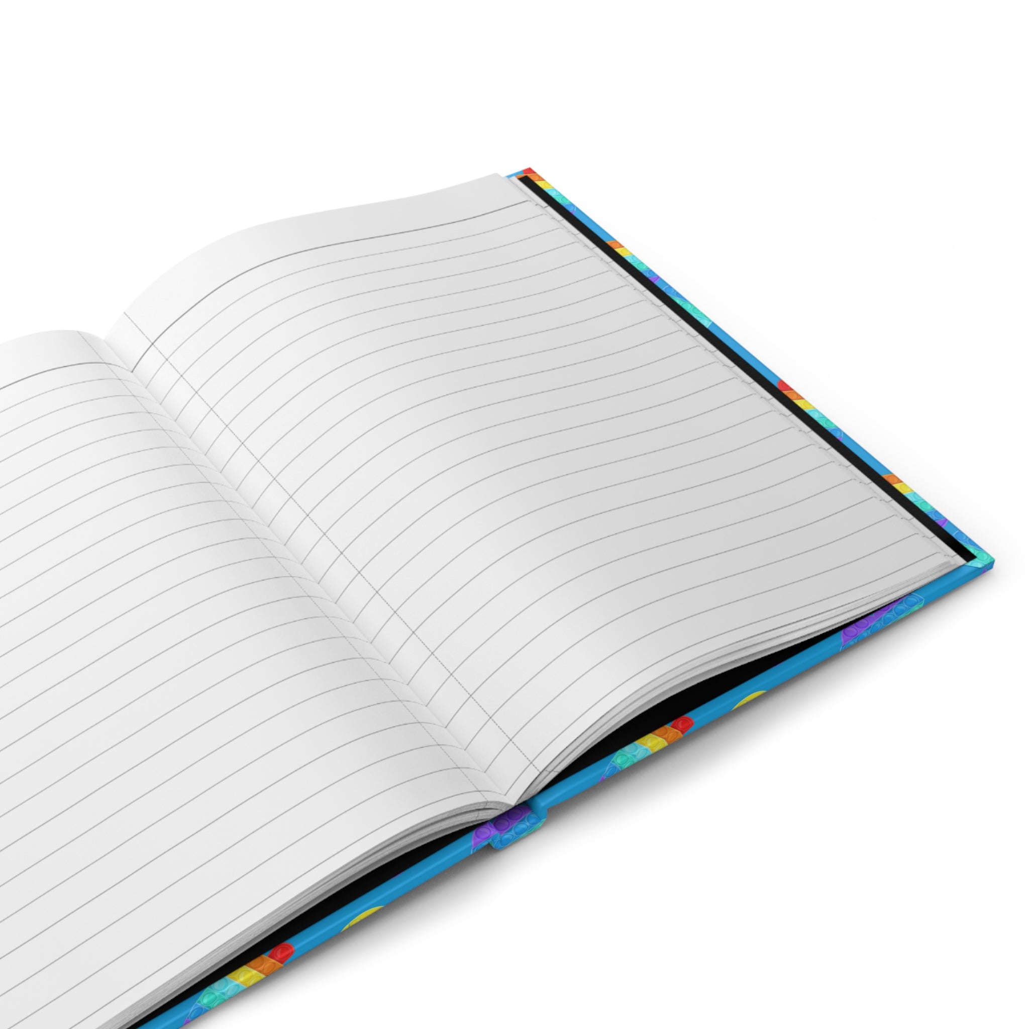 Autistic Andy 'Color-Coded Adventures' Hardcover Matte Journal - Limited Edition