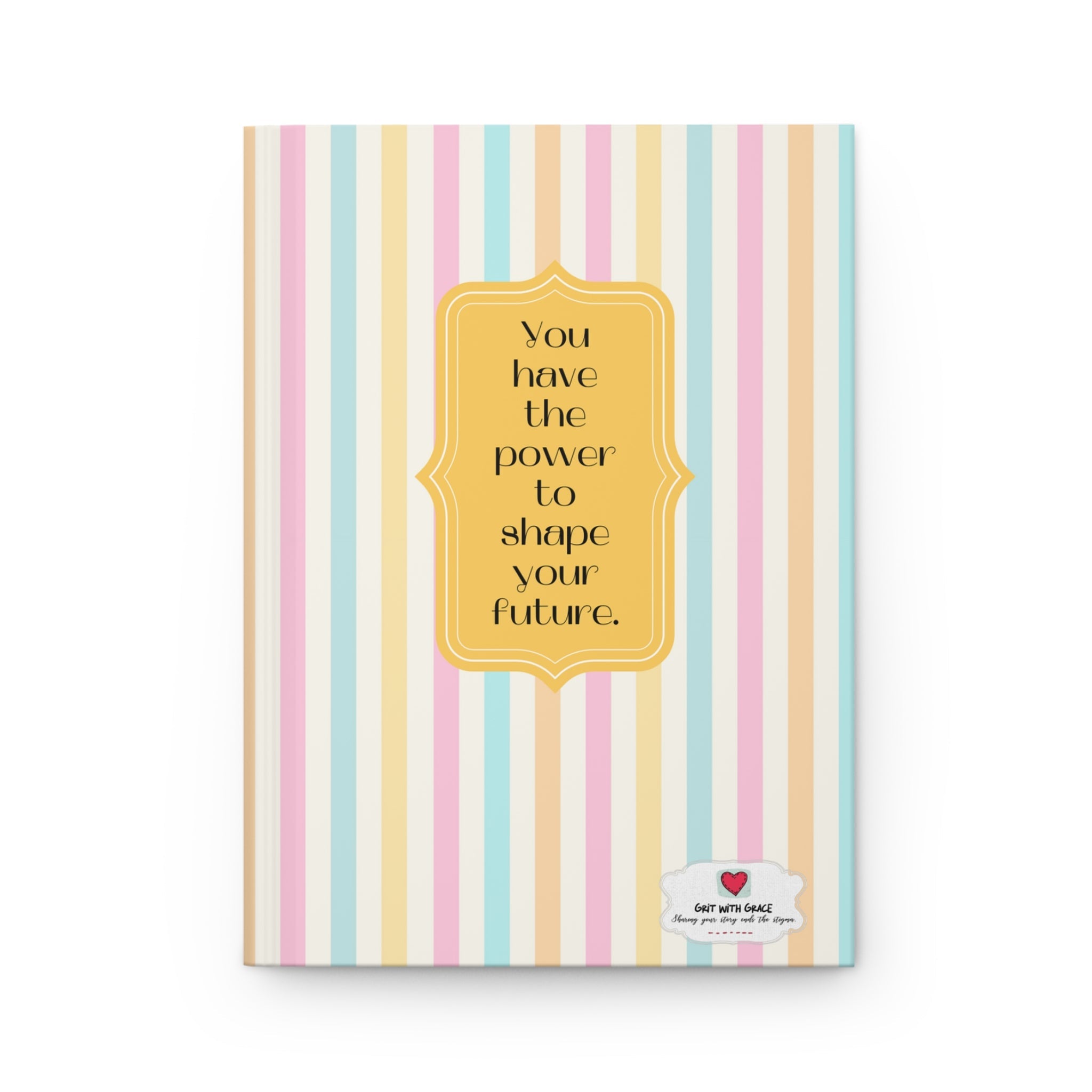 Grit with Grace 'Strength in Resilience' Hardcover Journal