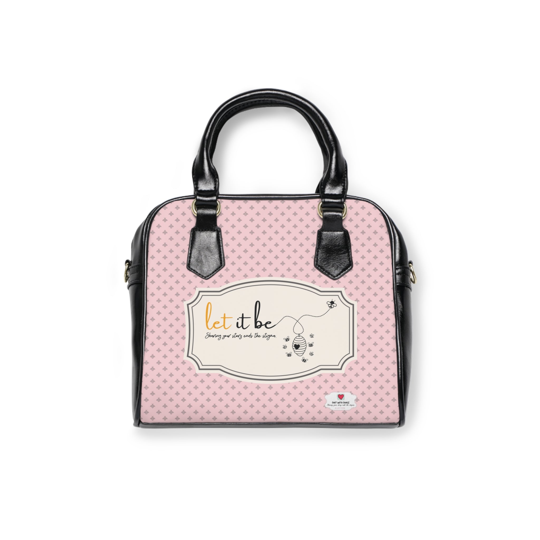 Bee Happy Series 'let it be' Shoulder Handbag Edition
