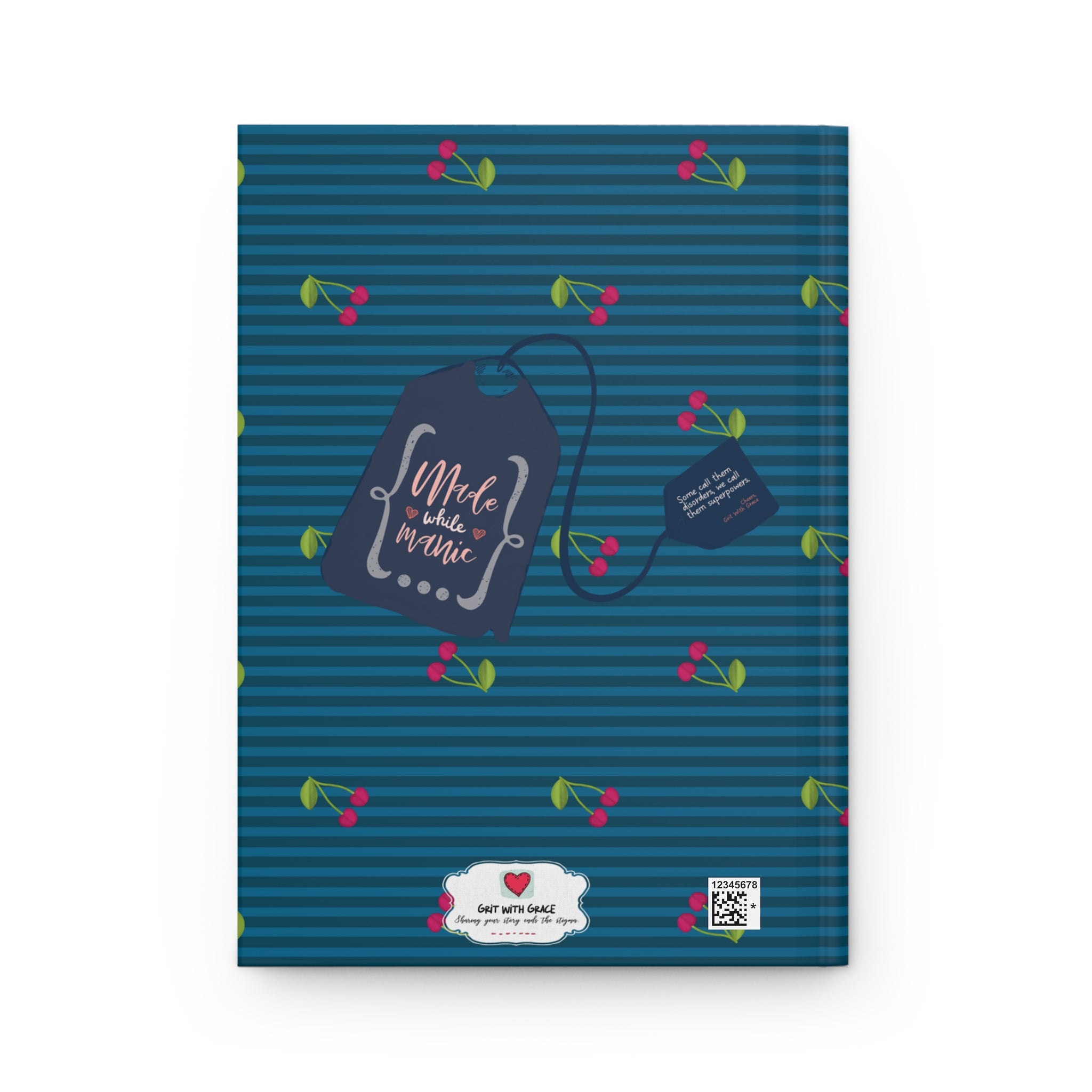 Grit With Grace Some Wounds Are Invisible Hardcover Journal
