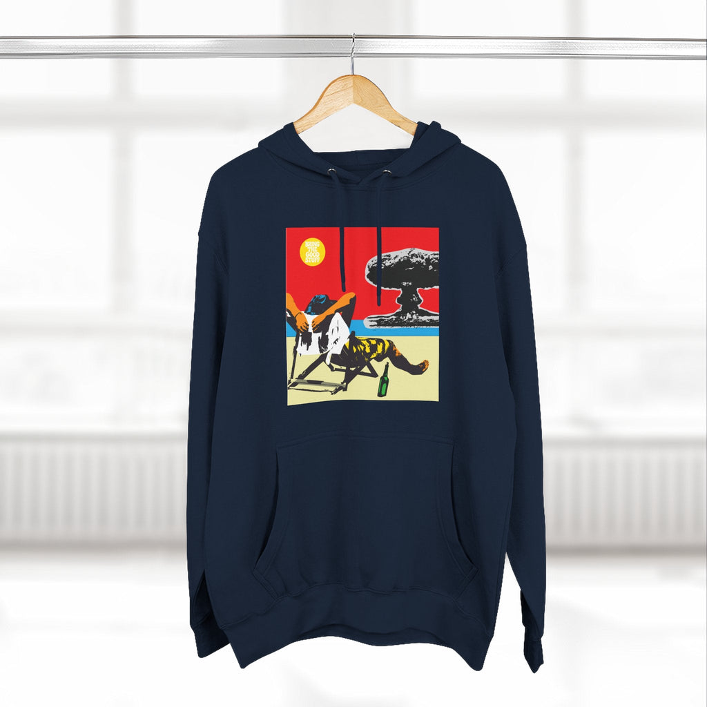 Bring The Good Stuff – Retro Surf Panel Hoodie – Open Edition
