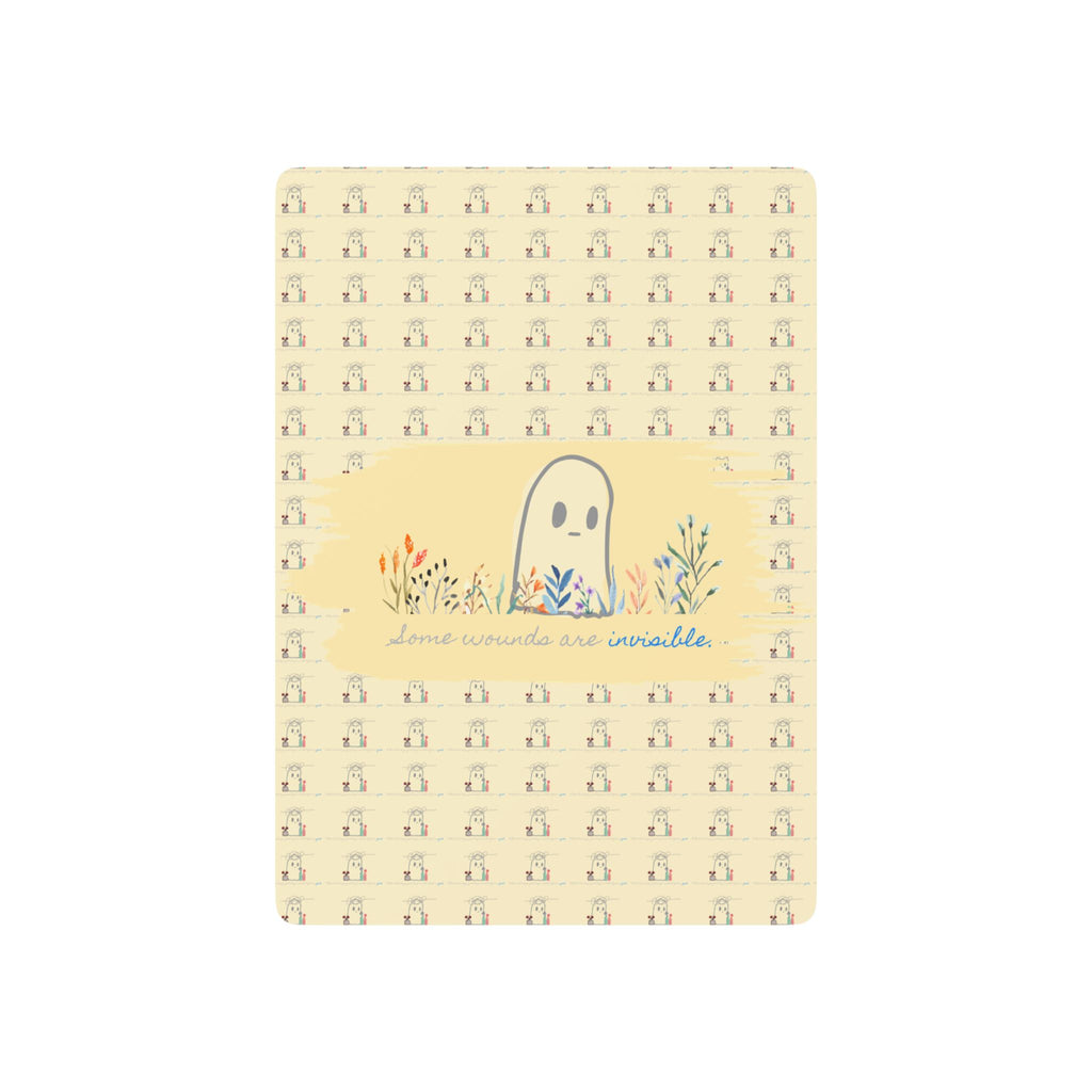 Invisible Ghost Series - "Some wounds are invisible." Custom Poker Cards