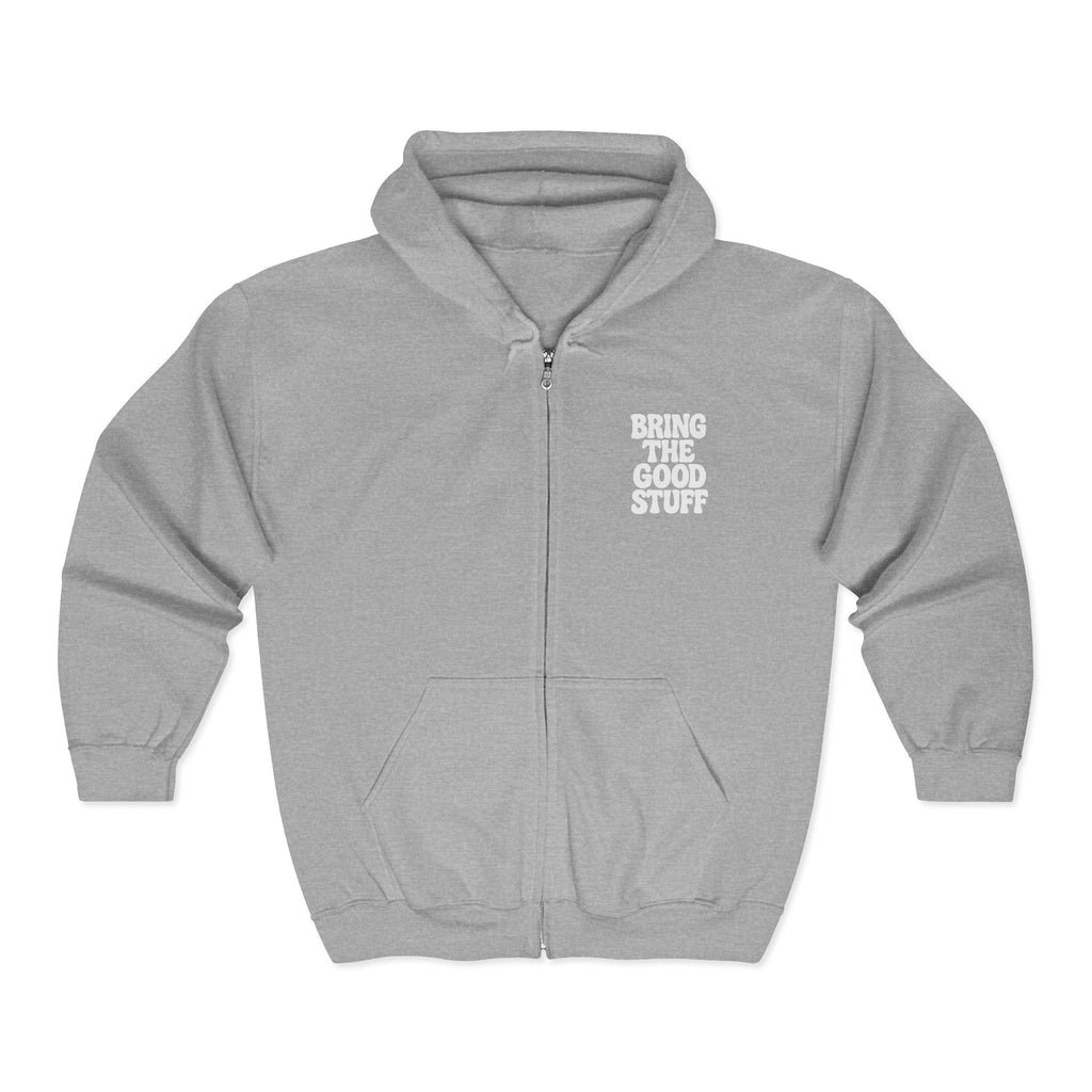 Bring The Good Stuff – Darling Kick Back Full-Zip Hoodie – Open Edition