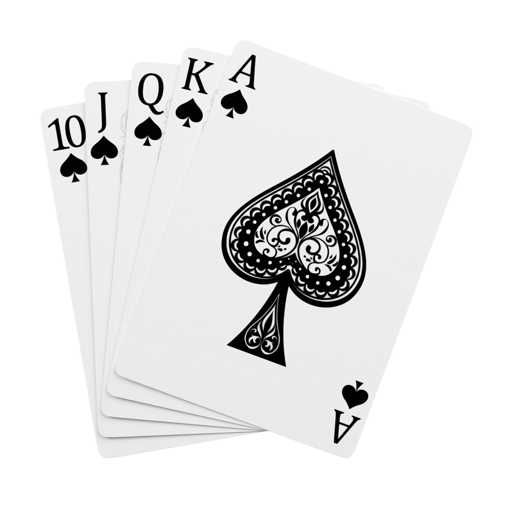 Invisible Ghost Series - "Some wounds are invisible." Custom Poker Cards