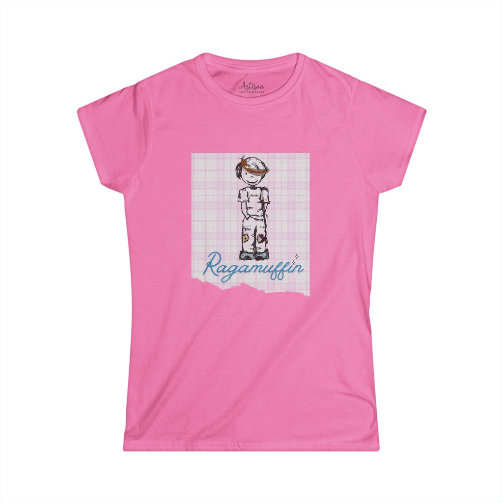 Ragamuffin – Vintage Kid Illustration Graphic Tee – Open Edition