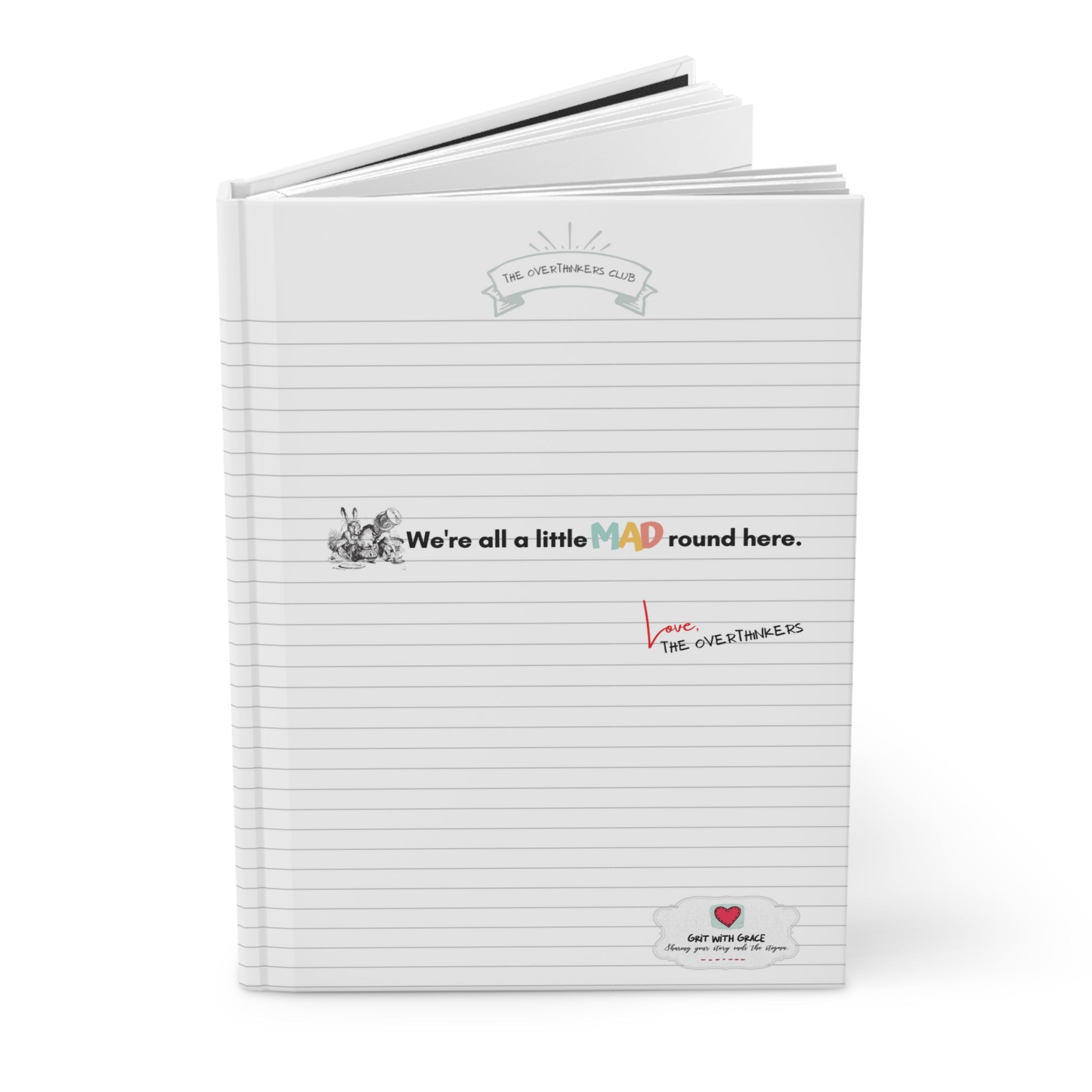 The Overthinkers Club 'Thought Navigating' Members Only Journal