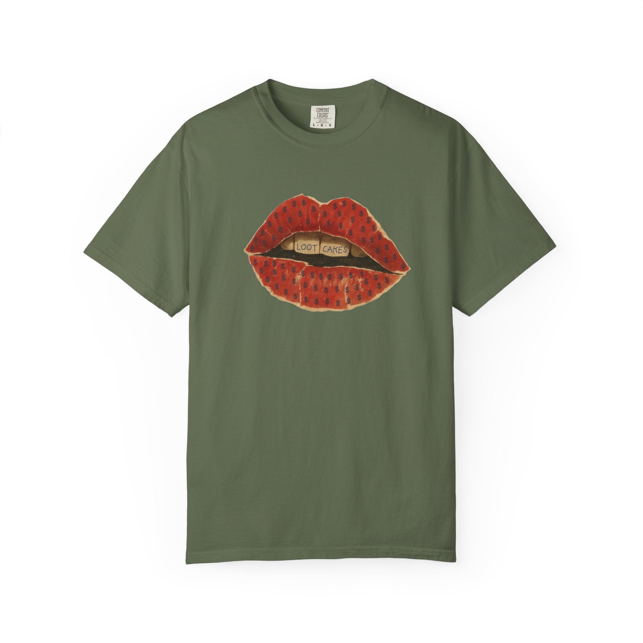 Loot Cakes – Vintage Lips Tee – Open Edition