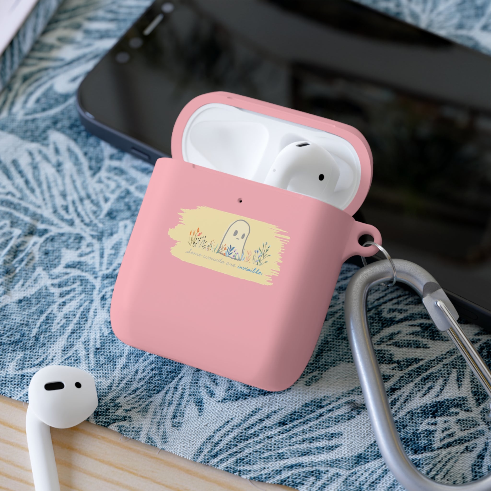 Invisible Ghost Series - "Some wounds are invisible." AirPods and AirPods Pro Case Cover