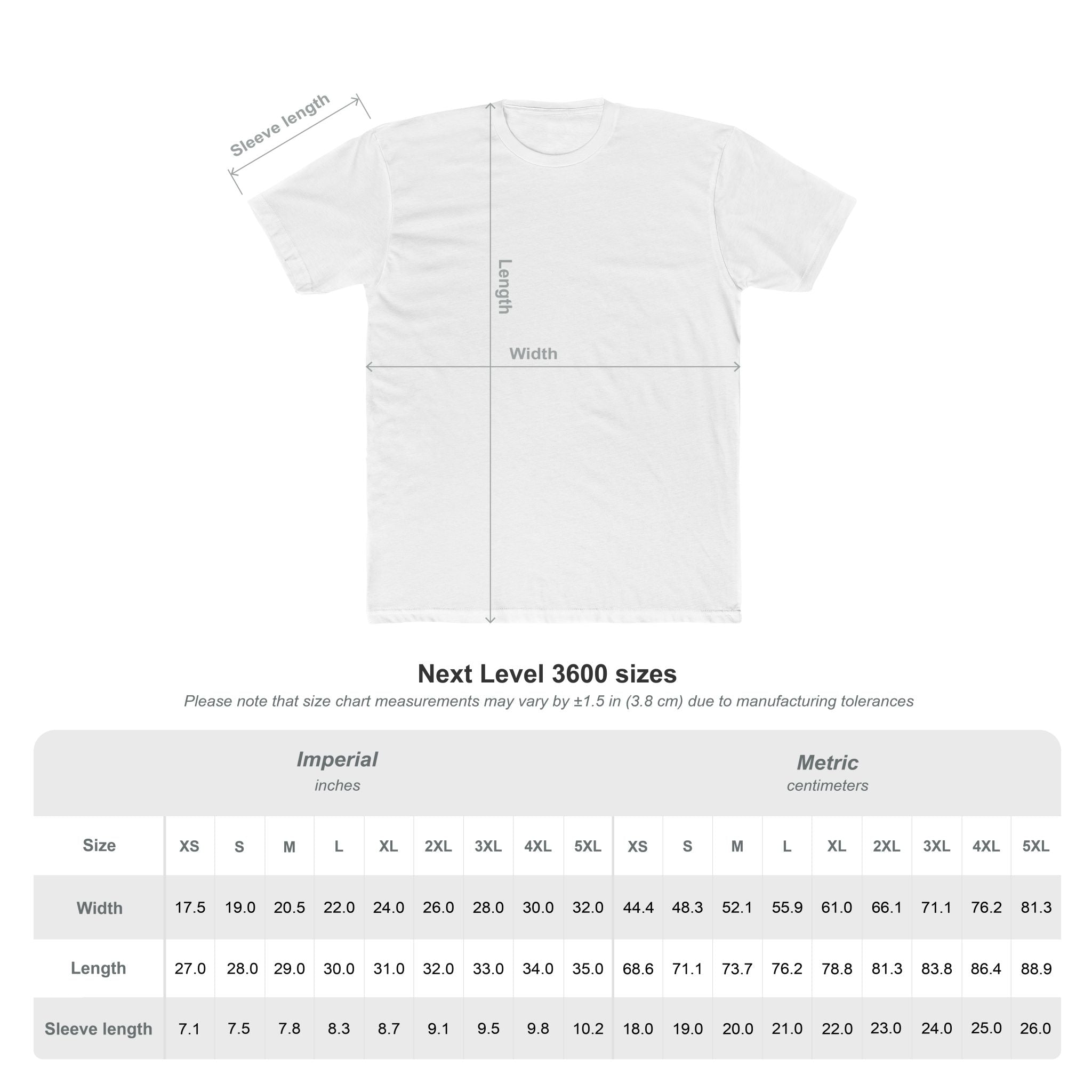 Men's Cotton Crew Tee
