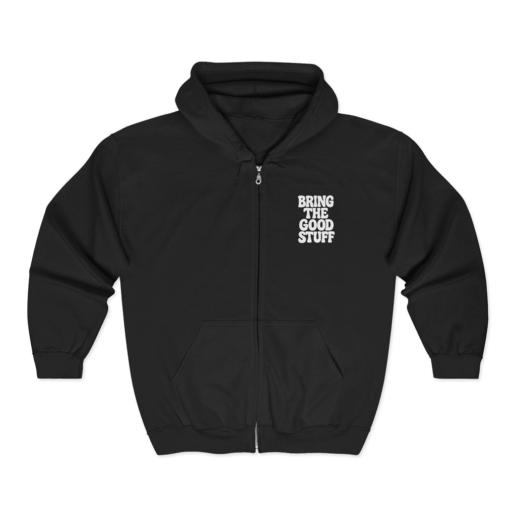Bring The Good Stuff – Darling Kick Back Full-Zip Hoodie – Open Edition
