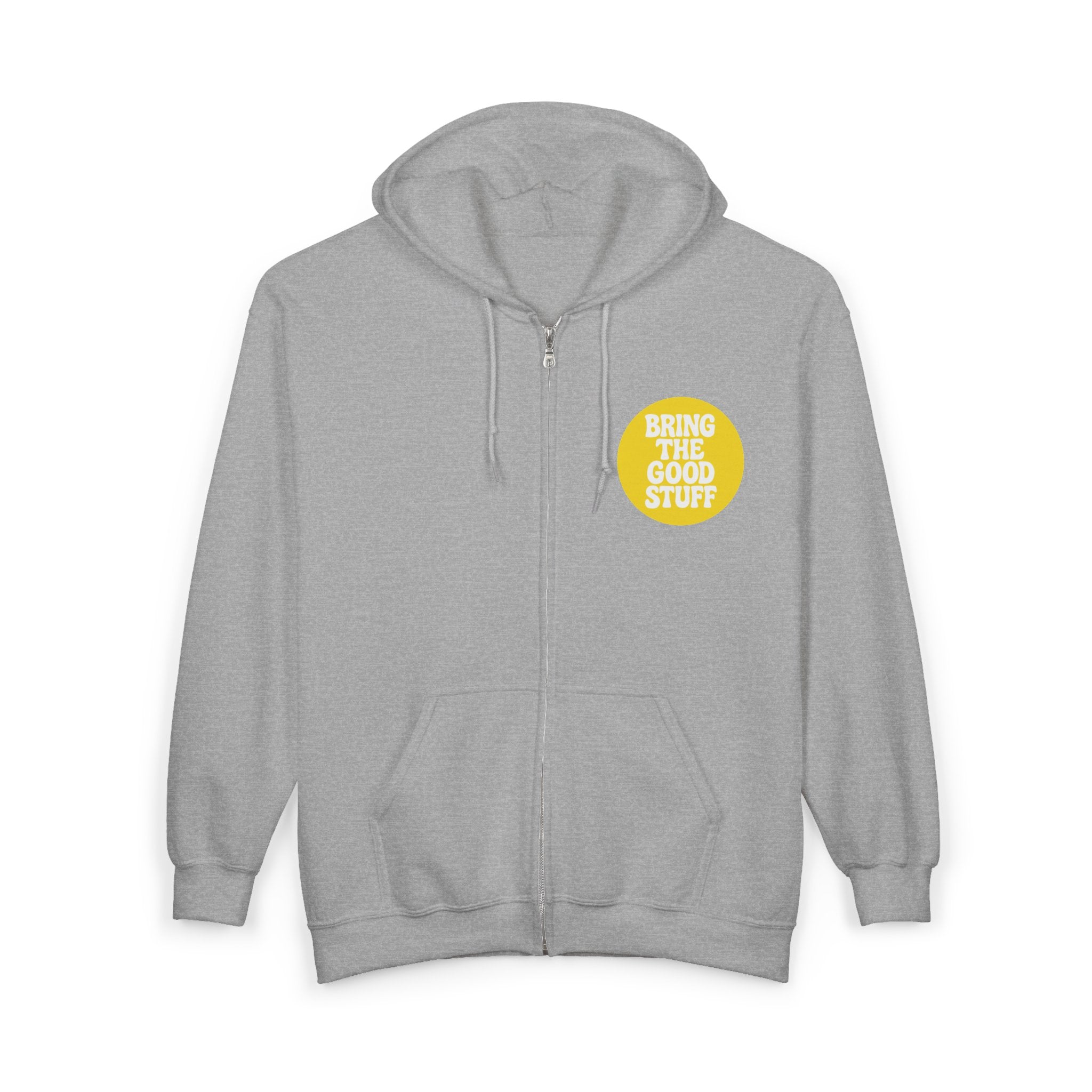 Bring The Good Stuff – Kick Back Zip Hoodie – Open Edition