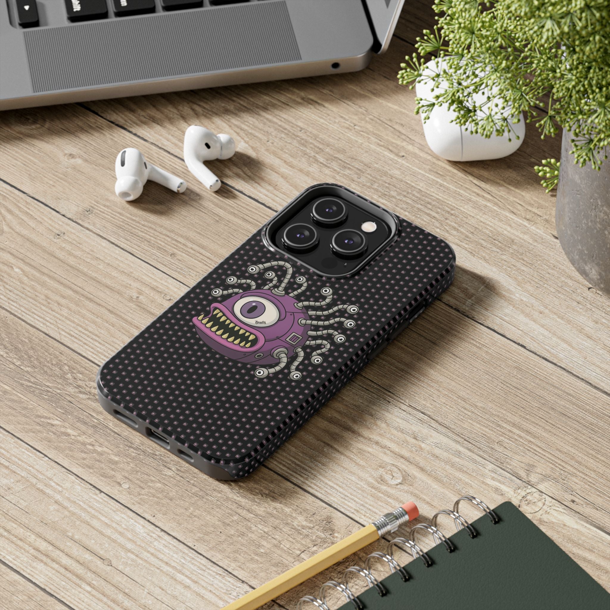 Critical Cut - Purple Monster Tough Phone Case - Open Edition