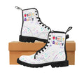 Bipolar Bonnie 'Sweet But Sometimes Scary' Combat Boots